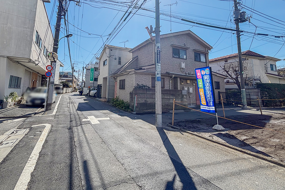 �O�ʓ��H�܂ތ��n�ʐ^ -