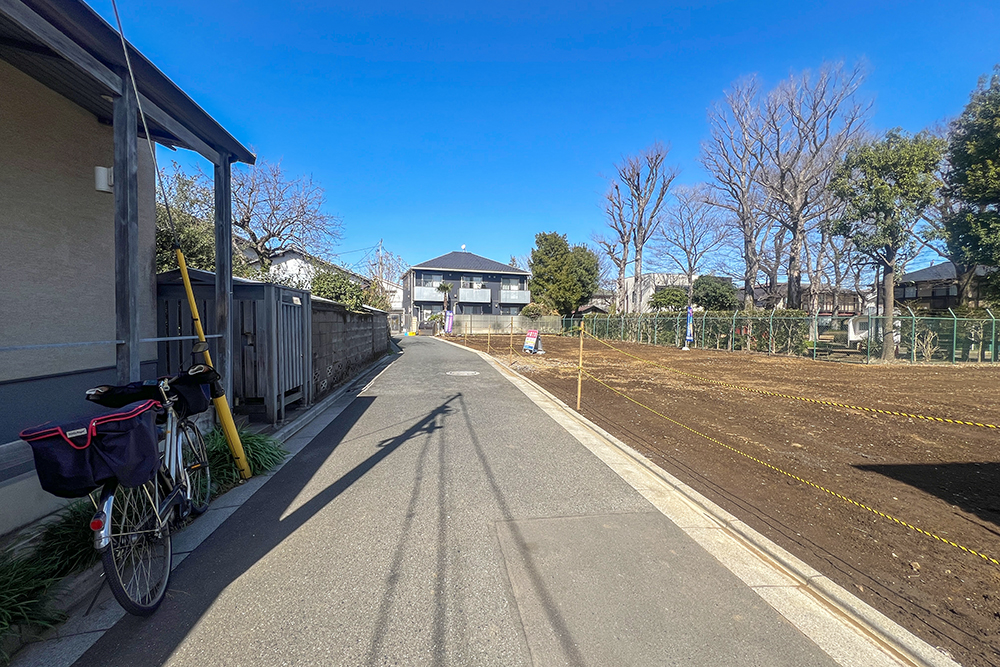 �O�ʓ��H�܂ތ��n�ʐ^ 2026�N3���B�e